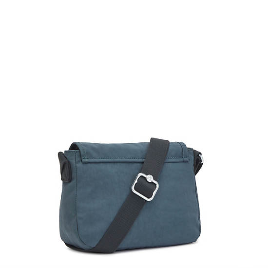 Kipling Sabian Crossbody Mini Tassen Donkerblauw Grijs | België 1874CT